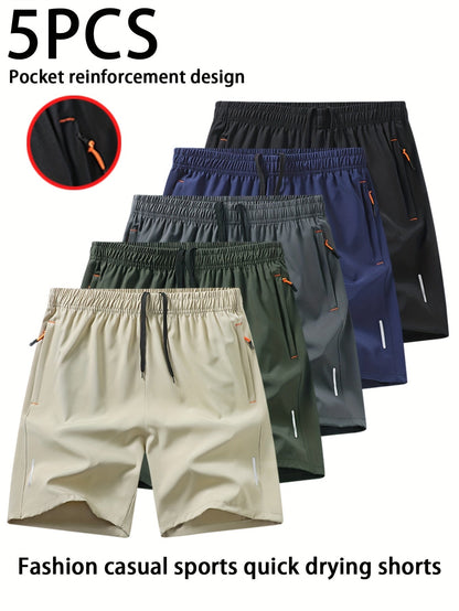 Men's Athletic Shorts - Stretch With Pockets Active Style 558437