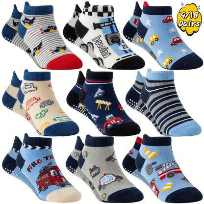 Kids' Cute Print Baby & Kids Socks - 9/18-Pair Options