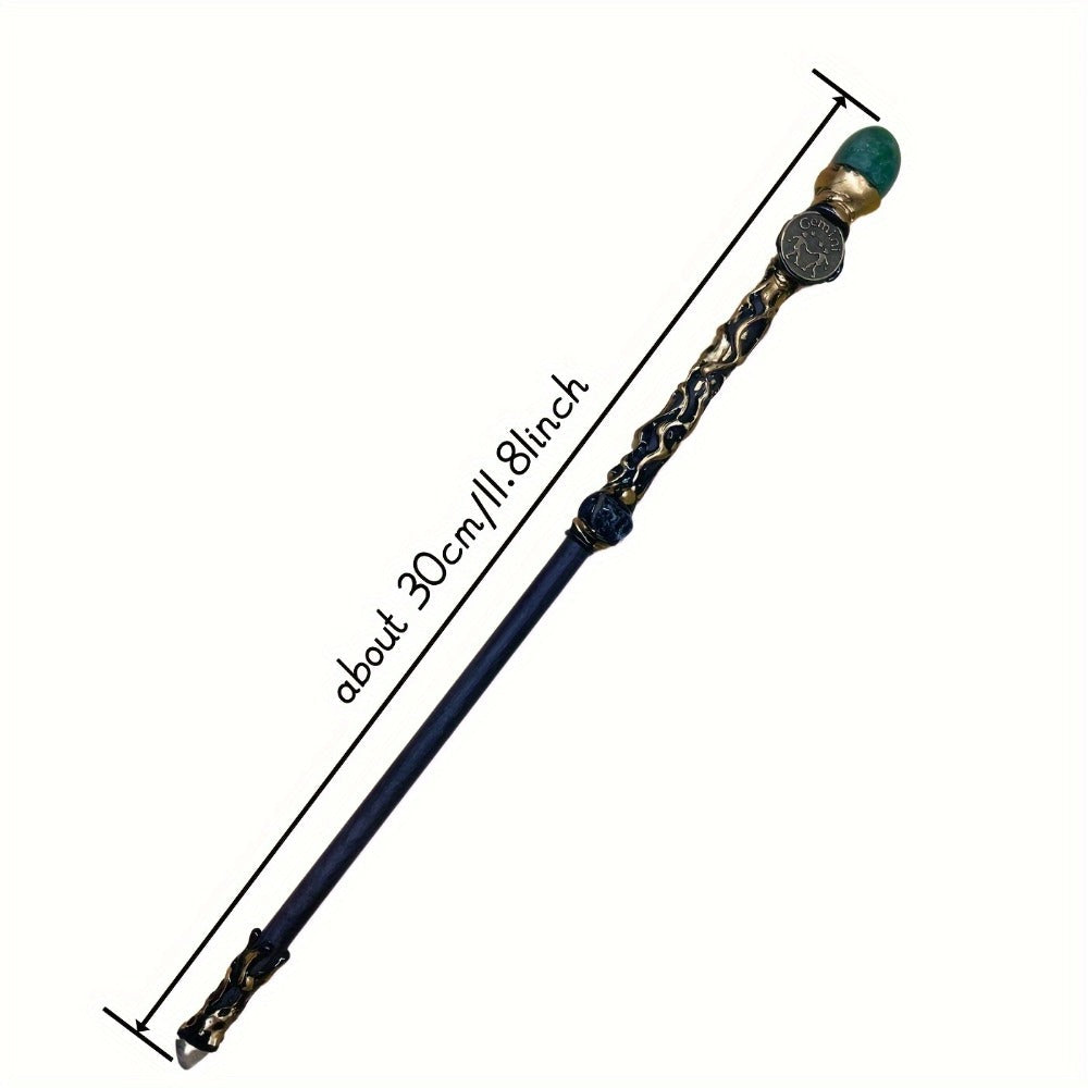 Zodiac Crystal Magic Wand with Gift Box – Handmade Astrology Wand All 12 Signs Aries Taurus Gemini Cancer Leo Virgo Libra Scorpio Sagittarius Capricorn Aquarius Pisces Cosplay Party Decor Birthday Gift