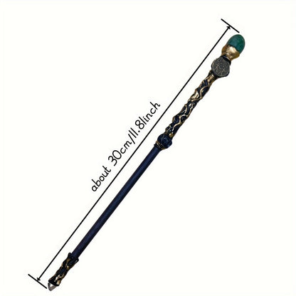 Zodiac Crystal Magic Wand with Gift Box – Handmade Astrology Wand All 12 Signs Aries Taurus Gemini Cancer Leo Virgo Libra Scorpio Sagittarius Capricorn Aquarius Pisces Cosplay Party Decor Birthday Gift