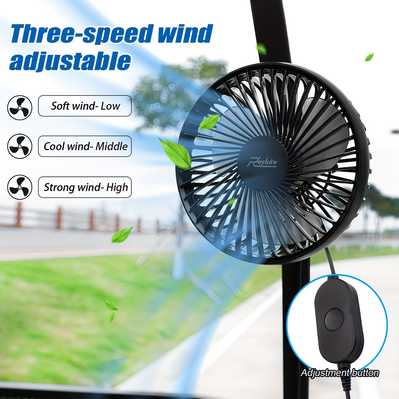Portable Battery Golf Cart Fan with LED Lantern – 10400mAh Rechargeable, 48H Runtime, 360° Adjustable Head, 3-Speed Remote Control, USB & Type-C, Fits All Square Tube Frames, for Golf, Camping & Fishing