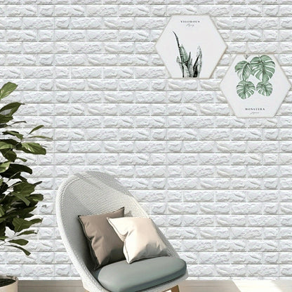 3D Peel and Stick Wood Grain Wallpaper Panels 50/100pcs - Self-Adhesive Waterproof PVC Foam Wall Tiles, Anti-Collision Textured Wall Decor for Bedroom Living Room Kitchen DIY Renovation Cut-to-Fit