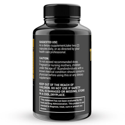 Tongkat Ali Supplement for Men with Horny Goat Weed, Ashwagandha, L-Arginine & L-Citrulline — 5-in-1 Testosterone, Energy, Stamina & Nitric Oxide Formula | 5 Bottles 300 Capsules Value Pack