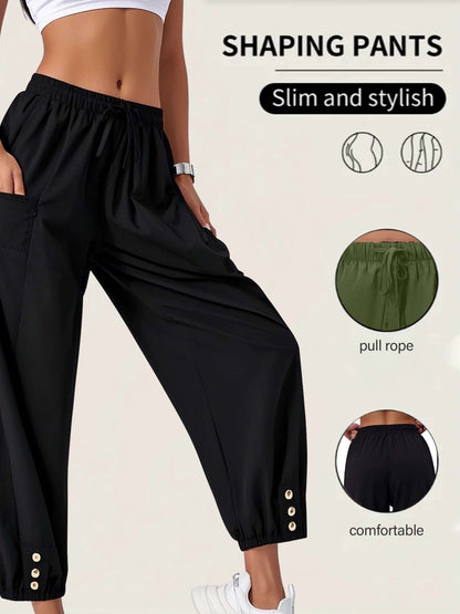 Women's Wide Leg Pants - High Waist Wide leg 66