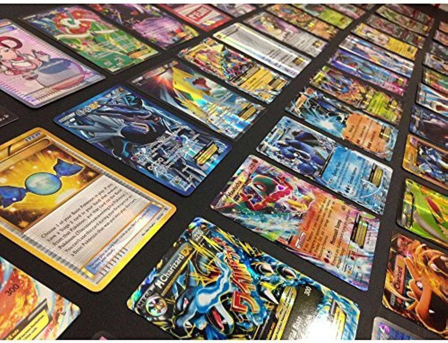 100x Pokemon TCG Card Lot – Guaranteed GX, EX, V or Full Art + 5 Reverse Holos, 4 Rares & 90 Commons | Authentic English Pokemon Cards Bulk Collection for Kids & Collectors