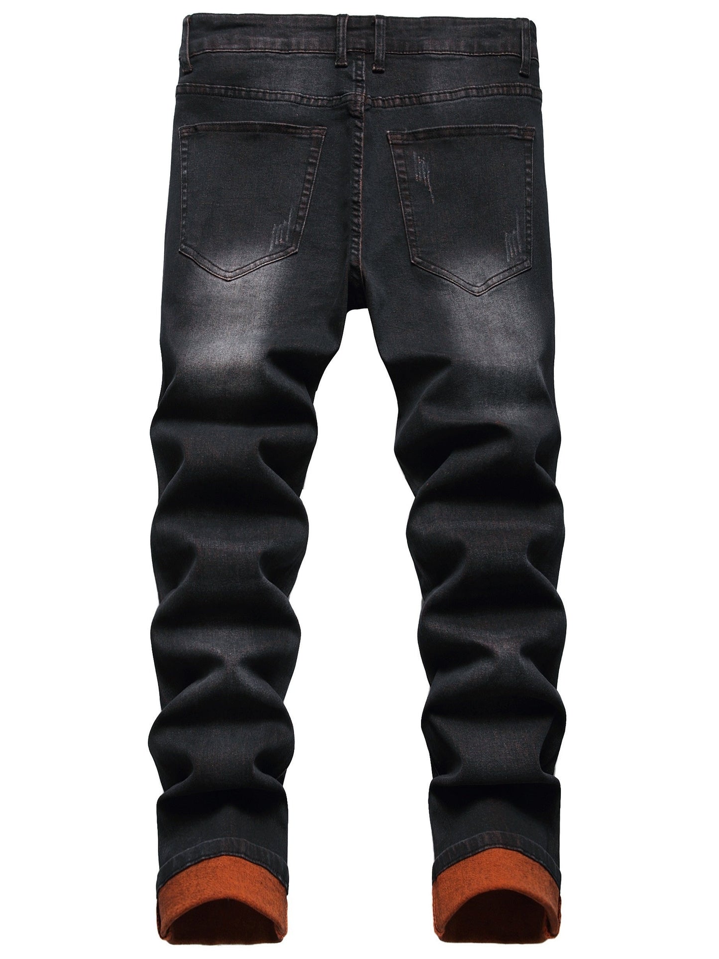 Men's Skinny Jeans - Classic Wash Distressed Modern 148453