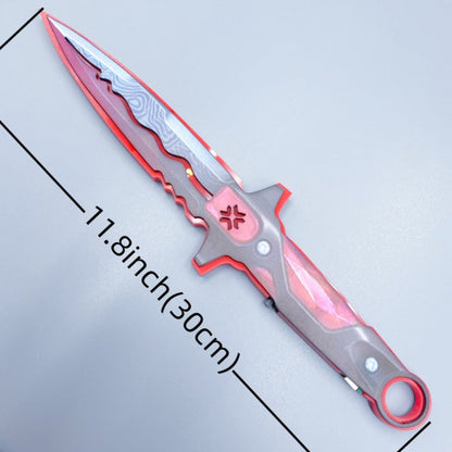 LED Light-Up Katana Toy Sword – Anime Cosplay Prop for Kids & Teens, Glowing Samurai Ninja Sword, Halloween Party Photo Prop, Blue Red Yellow Green, 11.8in 30cm