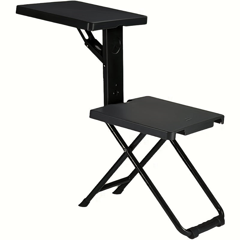 Portable Folding Camping Chair with Backrest - Lightweight Stainless Steel Frame, 150kg Load Capacity, Compact Outdoor Chair for Hunting, Fishing, Hiking & Travel, Optional Storage Bag Included