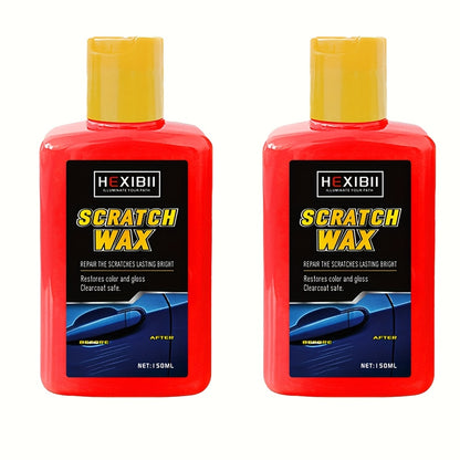 [Car Scratch Remover Kit] 150ml Car Scratch Remover Kit - Scratch Eraser for Repairing Surface Blemishes, Car Care