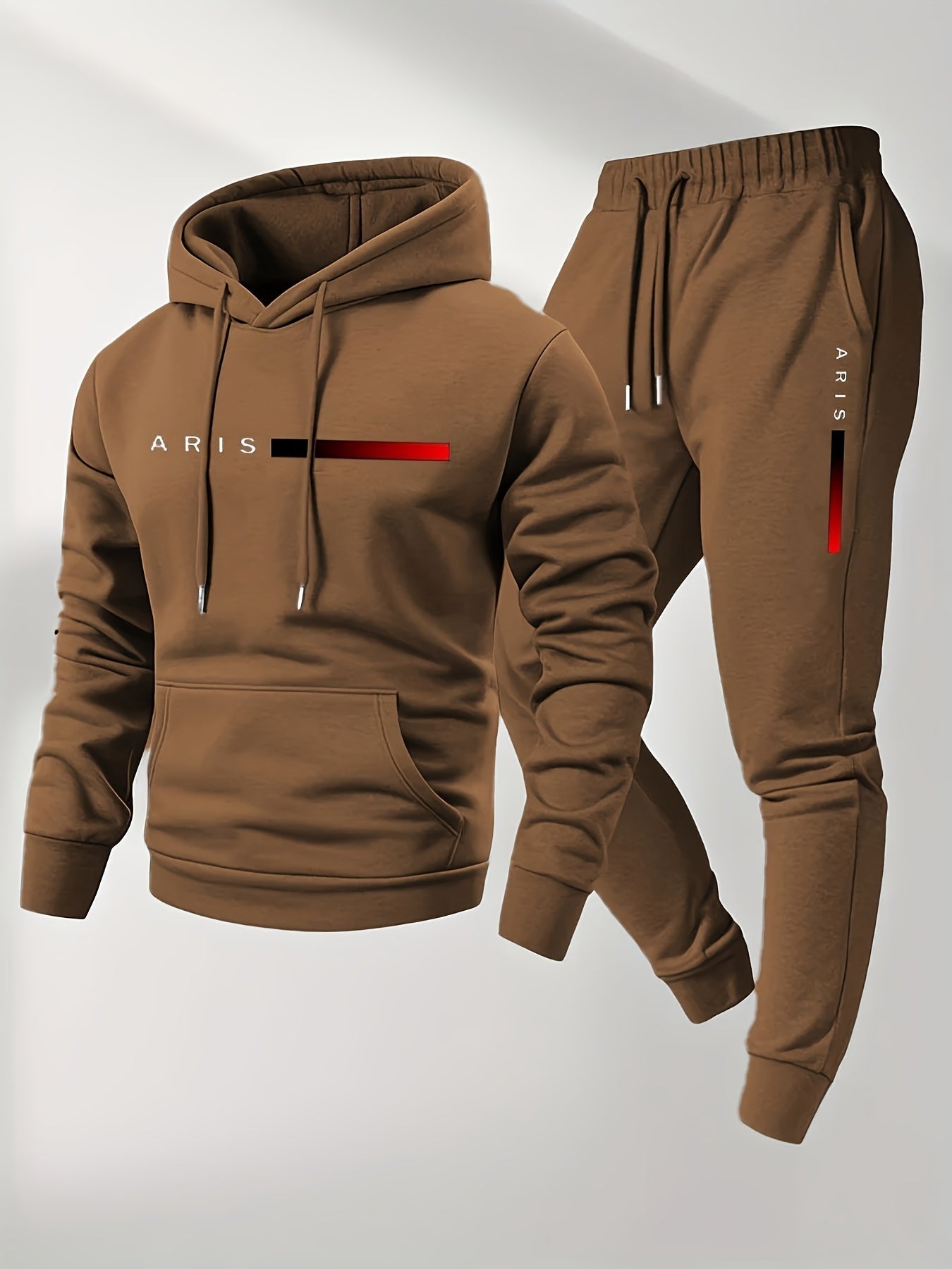 Men's Tracksuit Set - Graphic Print Style 38906085