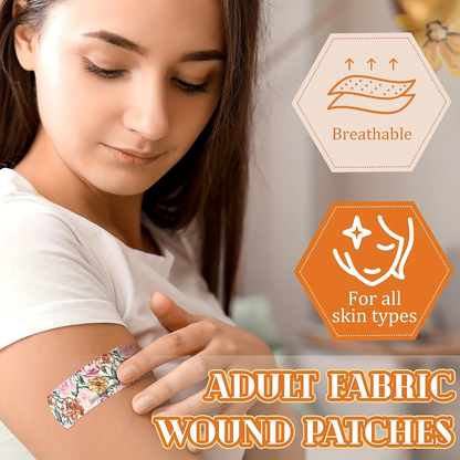 Fun Adhesive Bandages 180pcs 12 Styles – Hearts, Animals & Faces Flexible Fabric Bulk Bandage Pack with Non-Stick Pad, Breathable Wound Care Strips for Women, Men, Kids, Cuts, Scrapes, First Aid & Camping