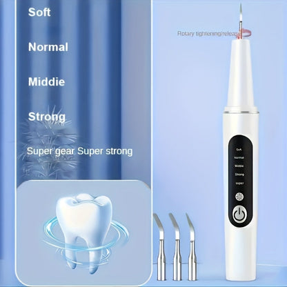 Electric Toothbrush Kit with LED Light & 5-Mode Adjustment – 3 Brush Head Accessories, Deep Cleaning Oral Care Set for Home Use, Great Gift for Mother's Day, Father's Day & Birthdays