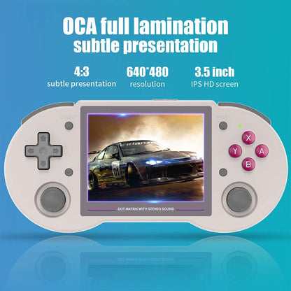 Anbernic RG353PS Handheld Game Console Linux RK3566 3.5-Inch 4:3 IPS HDMI Retro Emulator 3500mAh Plug and Play Wi-Fi Bluetooth
