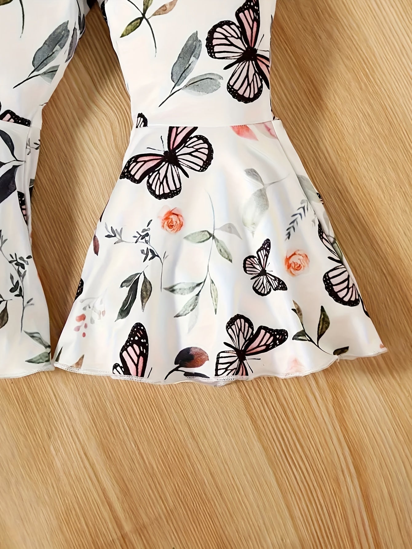 Baby Girl Butterfly Outfit Set - Winter