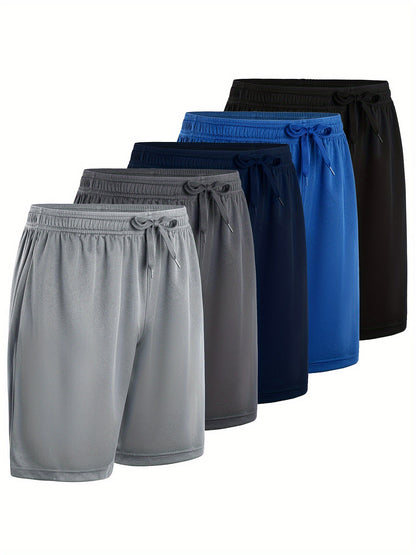 Men's Light Grey/dark Grey/navy Blue/2 Black Shorts - product view 17