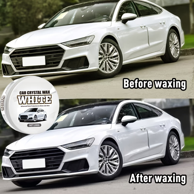 Vehicle Specific Wax, High-quality Automotive Coating, Provides Ultimate Paint Protection, Scratch Removal, And Gloss Enhancement - A Long-lasting Formula That Keeps Your Car Shiny, Available In Red, White, And Black