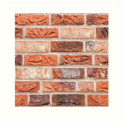 Peel and Stick Tile Stickers 20pcs Vintage Brick Pattern Self-Adhesive Waterproof Wall Tiles for Kitchen Bathroom Toilet – Removable Oil-Proof Backsplash Wall Art Decor