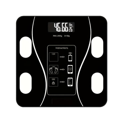Digital Bathroom Scale 396lb – High-Precision Body Fat Scale with HD LCD Display, Temperature Reading, kg/lb Switch, Extra-Wide Platform, Electronic Body Weight Scale for Home & Bathroom, Multiple Styles
