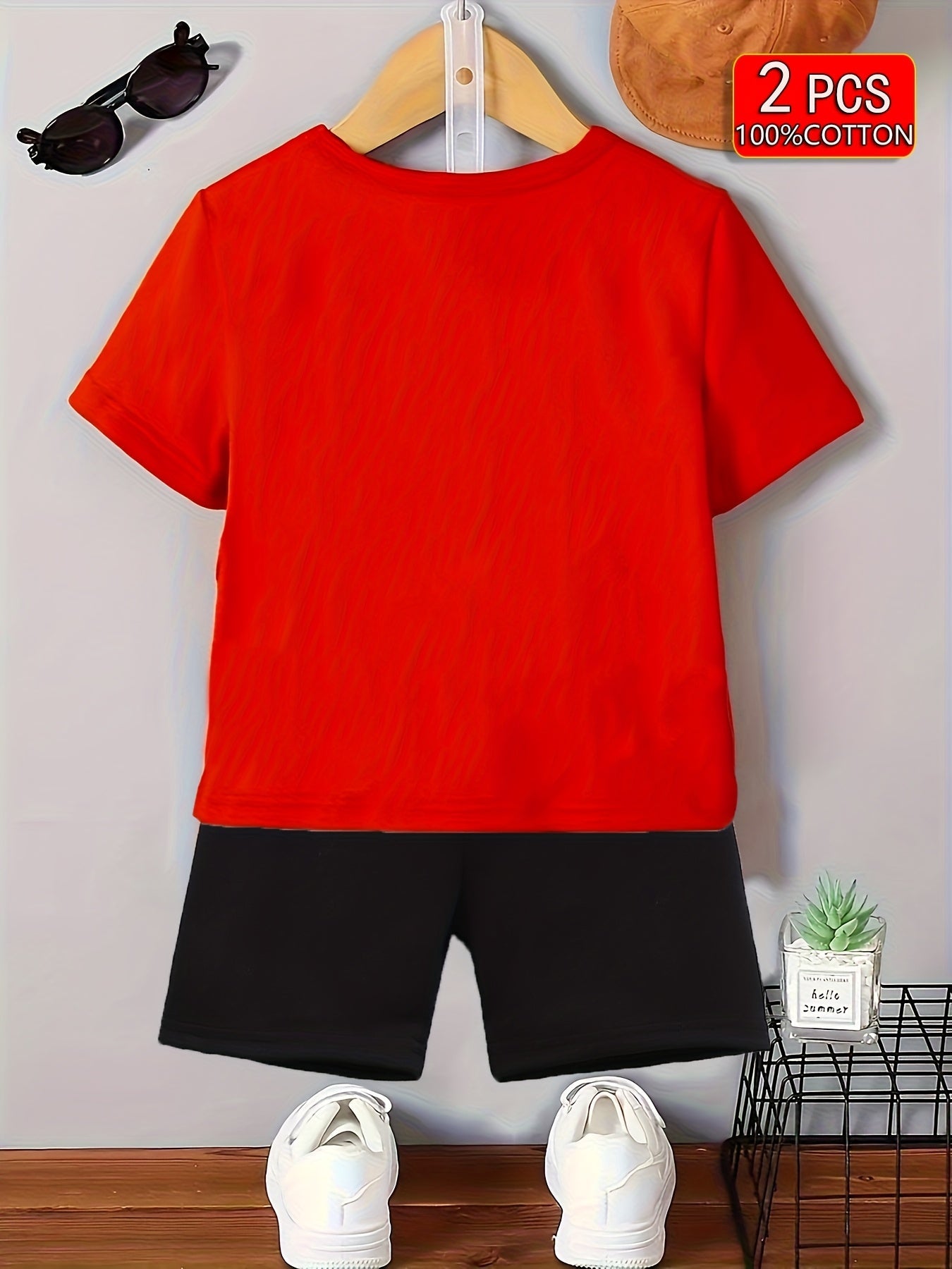 Kids' Casual Outfit Set - Short Sleeve
