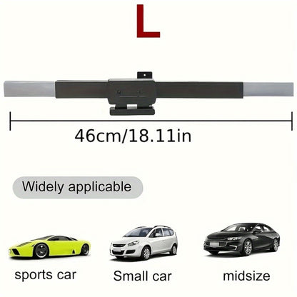 Front Window Sunshade Auto Retractable 46cm | Thermal Insulation Sun Blocking, Easy Fold & Store, Summer Essential Car Accessory for Sedan SUV Truck Windshield