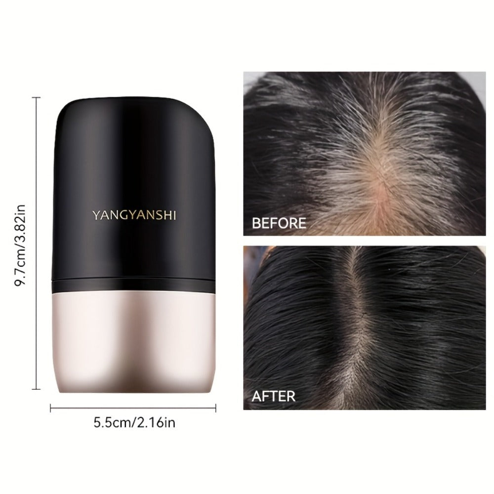 Root Touch Up Hair Dye Stick Instant Gray Hair Coverage Pen Waterproof Sweatproof Colorfast No Stain on Clothes Natural Black Black Brown for Women Men Between Coloring Sessions Travel Size