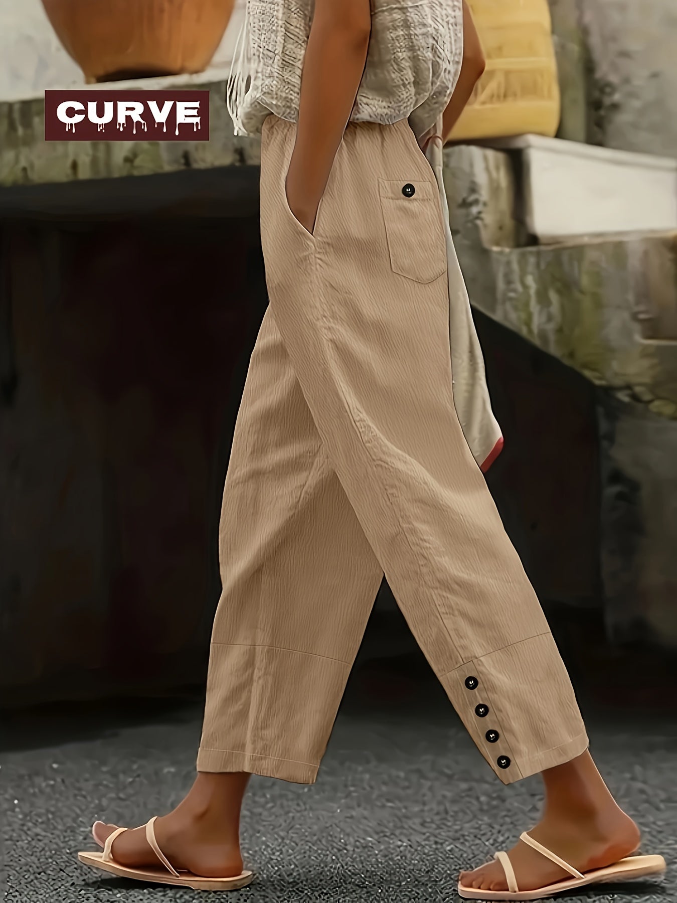 Women's Casual Pants - High Waist 73