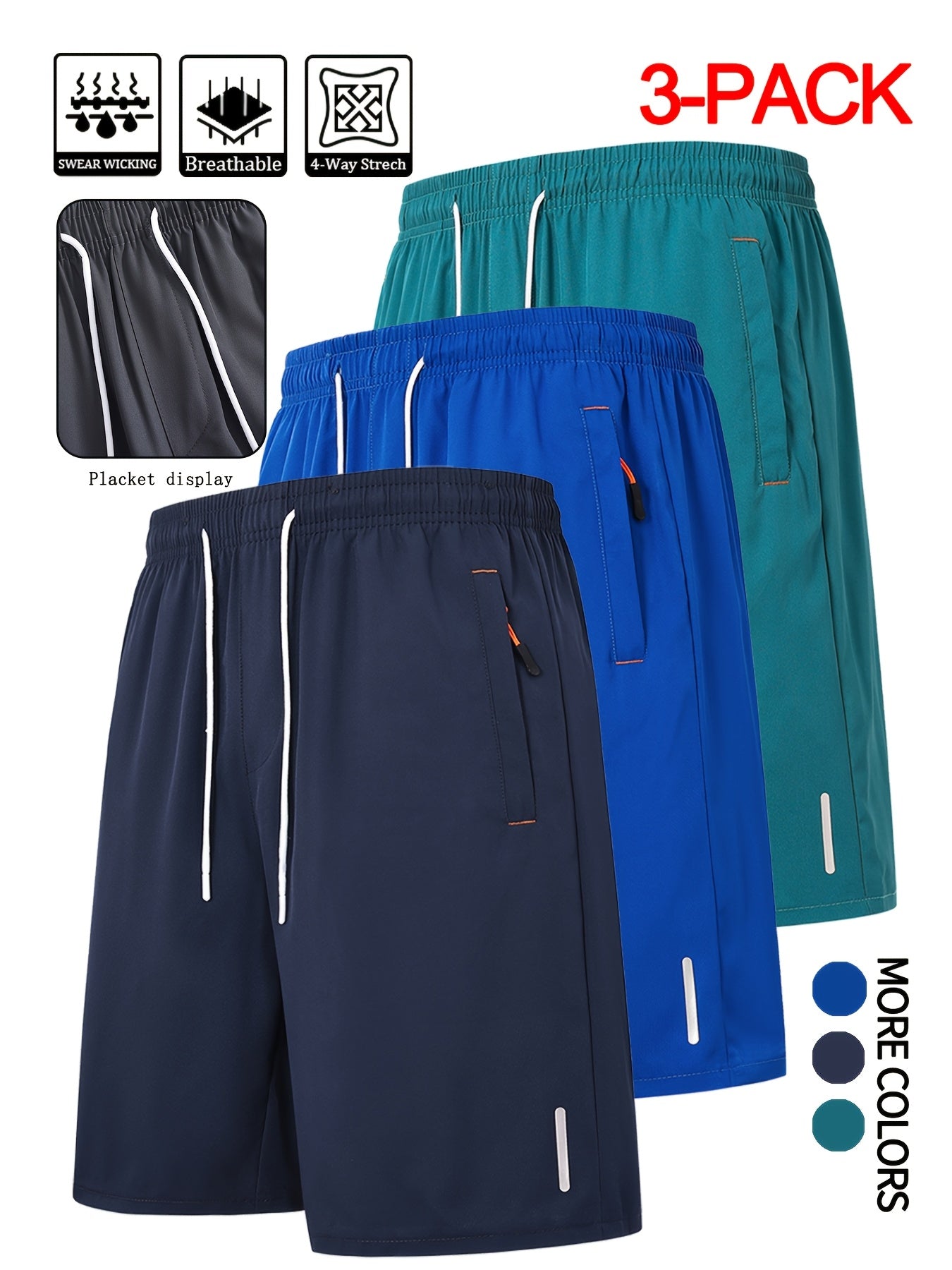 Men's Casual Shorts - Stretch With Pockets Everyday Style