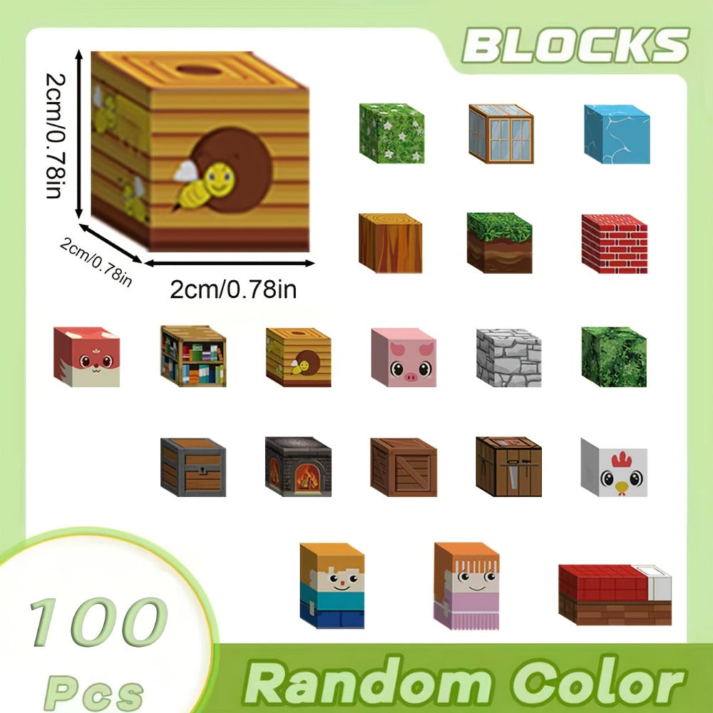 Magnetic Blocks STEM Building Toys for Kids 48/54/64/100/102/108pcs – Sensory Magnetic Tiles Set for Boys Girls Ages 3 4 5 6 7 8 9 10, Birthday Christmas Halloween Gift, Random Color