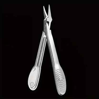 Ingrown Nail Clippers 4CR13 Stainless Steel Professional with Extended Blade & Open Jaw Design – Precision Cuticle Scissors & Dead Skin Trimmer for Thick Nails | Nail Art Tool for Men & Women