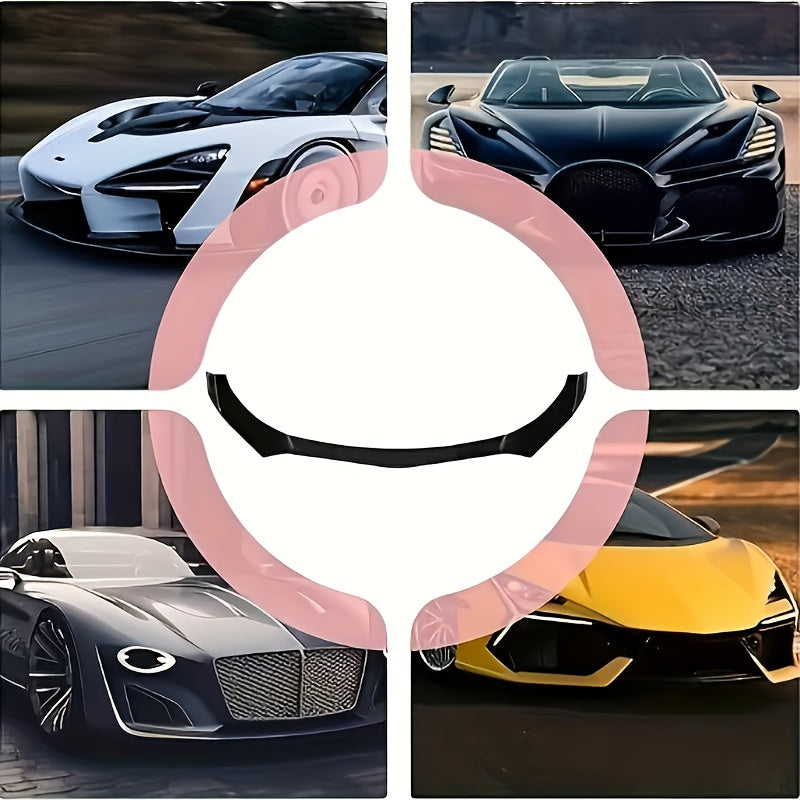 Tail Wing Exterior Body Kit|Rear Wing Kit|Universal Front Bumper Lip Kit|Rear Diffuser|Sedan Rear Trunk Lid Wing|Car Spoilers|Car Modification Tail Decoration|ABS| Universal|Providing Excellent Aerodynamics|Car Accessories|Thicker Version