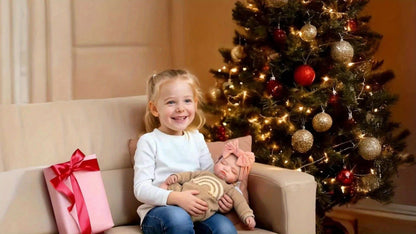 Reborn Baby Doll 20 Inch Lifelike Newborn Girl with Soft Body Feeding Set & Sleeping Pose – Realistic Silicone-Like Infant Toy Safe for Kids Ages 3+ Perfect Birthday Christmas Gift 50cm