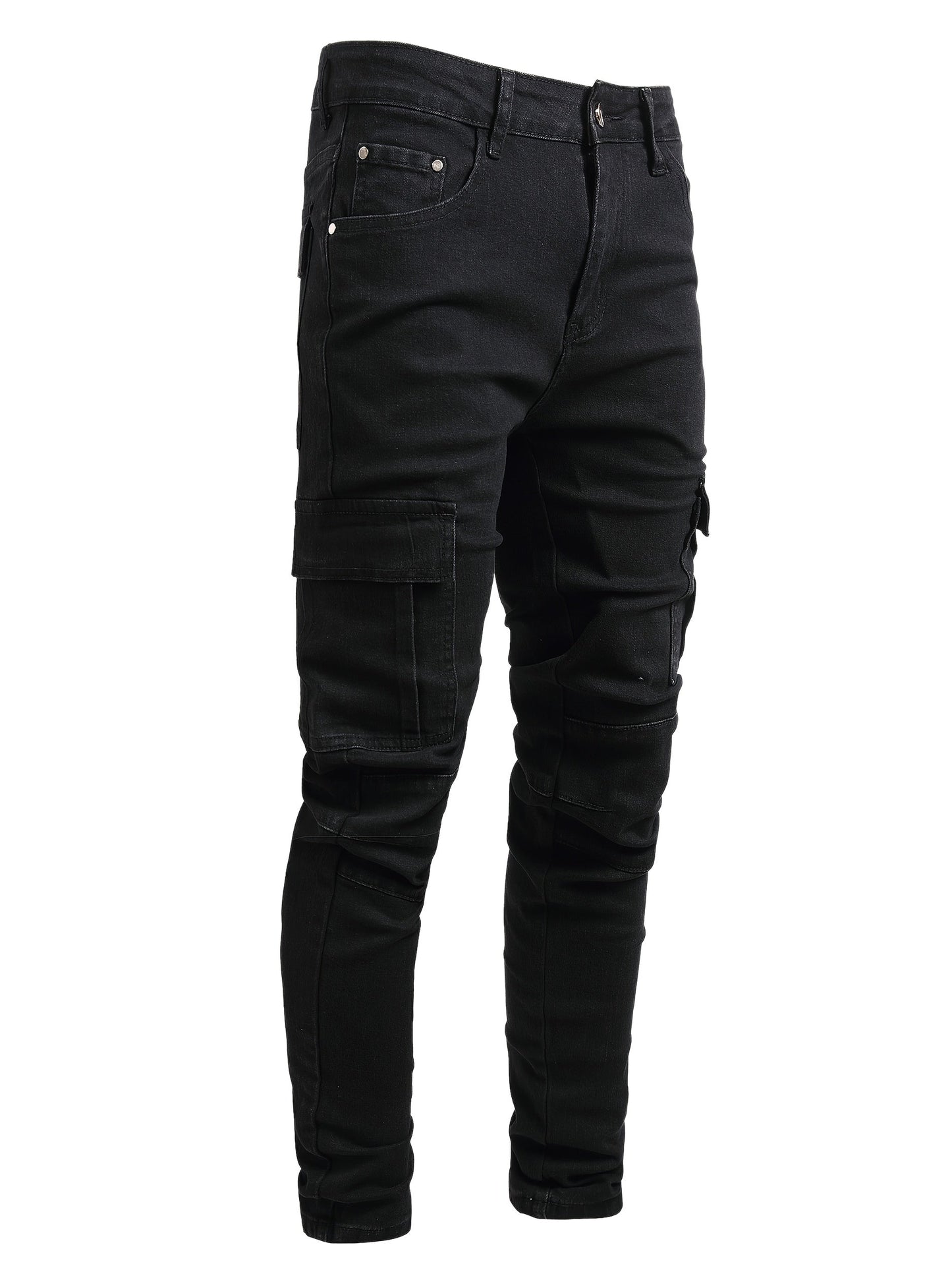 Men's Skinny Jeans - Classic Wash Distressed Weekend
