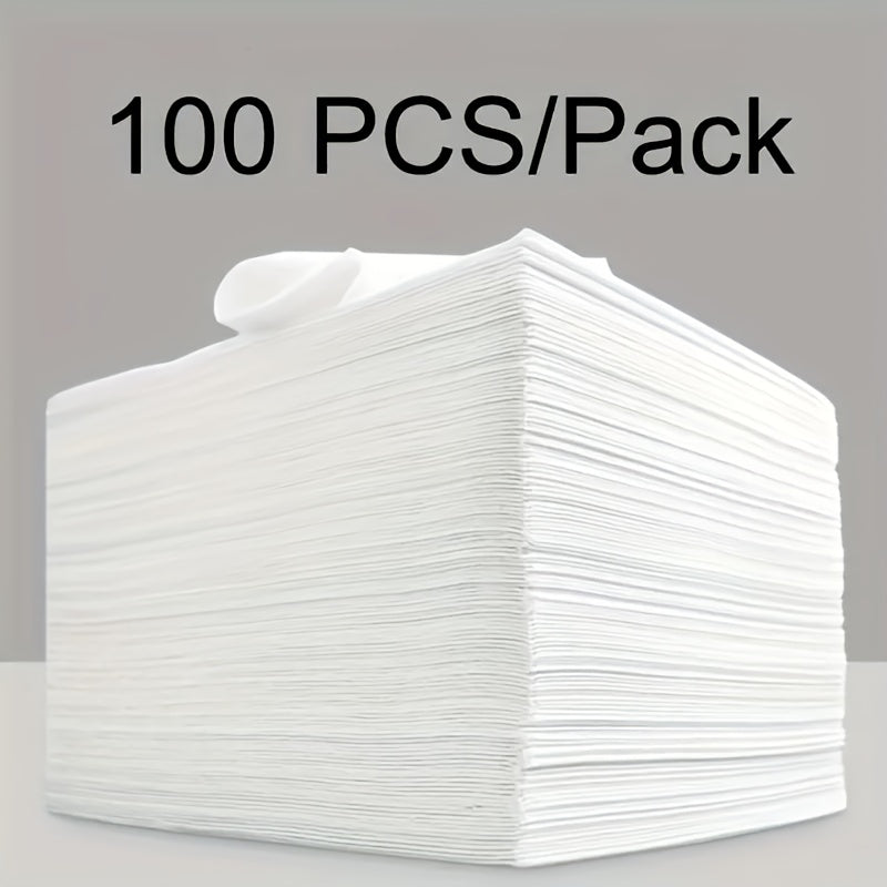 Disposable Bed Sheets 100 Pack Non-Woven Massage Table Cover Single Use Stain Resistant Spa Sheets for Massage Therapists Estheticians Salons Hotels Tattoo Artists White Pink