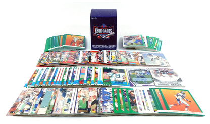 Vintage NFL Football Cards Lot – 100 Cards in Factory Sealed Packs | Multi-Decade Collection | Rookie & Hall of Famer Possible | Gift for Collectors & Football Fans