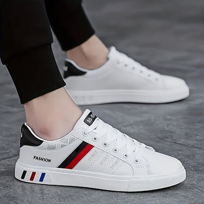 Men's Athletic Shoes - Breathable Comfort & Lace-Up Fit