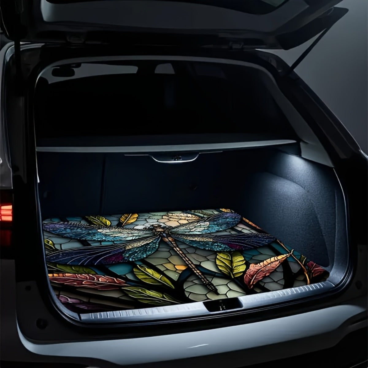 Car Trunk Mat Cargo Liner – Waterproof Non-Slip Trunk Floor Mat with Pattern Designs to Protect Vehicle Interior from Dirt, Spills & Scratches | Multiple Styles