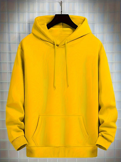 Men's Versatile Graphic Pullover Hoodie