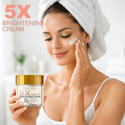 Dark Spot Brightening Cream 2pcs — Vitamin C & Niacinamide Corrector for Underarms Intimate Areas Buttocks Thighs | Hypoallergenic Unscented Moisturizer | Snow Grass Extract Sensitive Skin Body Cream