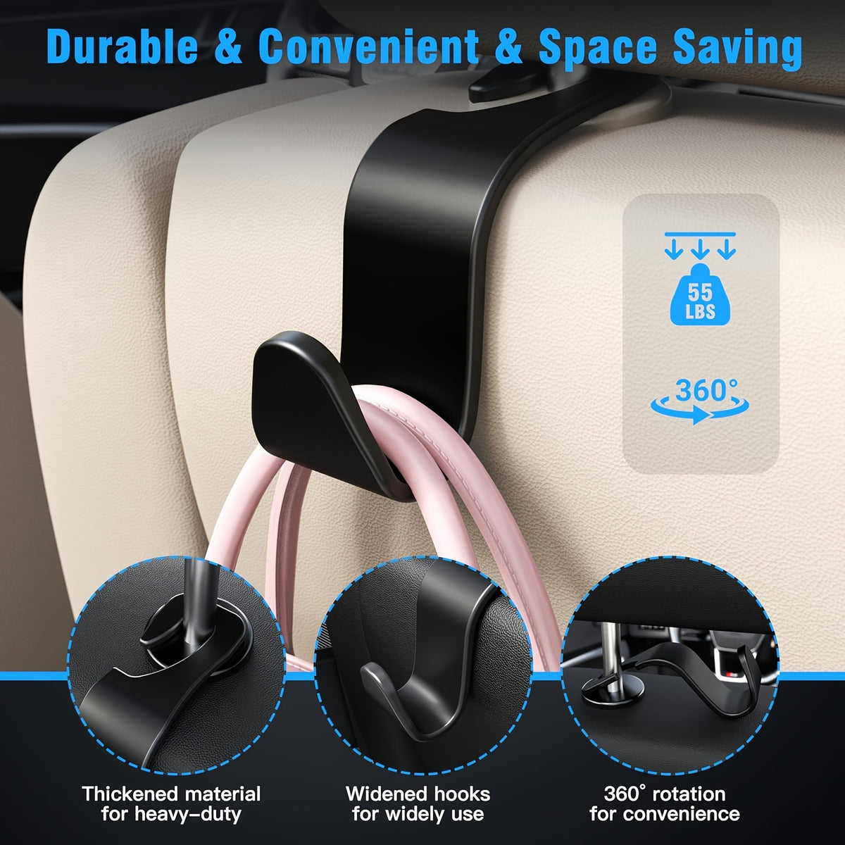 46pcs Car Cleaning And Washing Kit, Internal Detail Cleaning Kit, Equipped with High-power Handheld Vacuum Cleaner, Foldable Bucket, Windshield Tool, Snow Shovel, Tire Brush, Complete Set Of Car Care Tools, Holiday Gift for Family