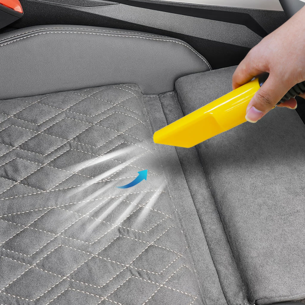 Vehicle Mounted Suction And Blowing Double Use Bucket Vacuum Cleaner Car Portable Multi Function Tool Cylinder Style Large Capacity Vacuum Cleaner Automobile Interior Cleaning Tool