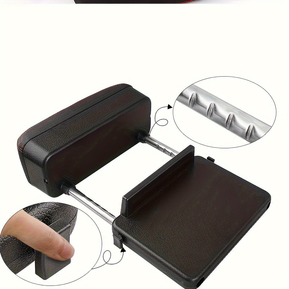 New Universal Car Armrest Box Elbow Support Adjustable Car Center Console Arm Rest Car Styling Auto Seat Gap Organizer Arm Rest