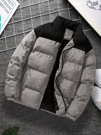 Men's Versatile Zip-Up Coat Everyday 605