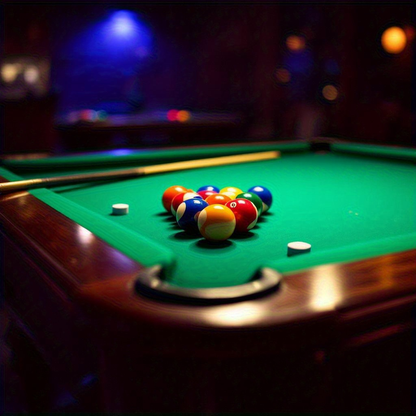 Billiard Ball Set 16-Piece 2-1/4 Inch Premium Pool Balls – Complete 8-Ball Set with Aiming Guide & 2 Chalks for Home Game Room, Bar & Tournament Play, Standard Size 57.2mm