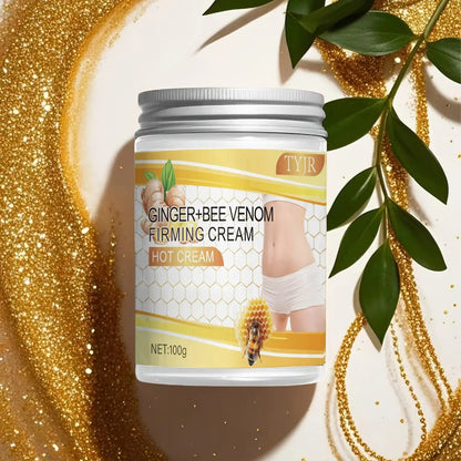 Glycerin Vitamin E Body Firming Cream 2pcs 100g Each Moisturizing Toning Lotion Skin Tightening Elasticity Nourishing Daily Care for Abdomen Arms Legs Back Waist All Skin Types Women