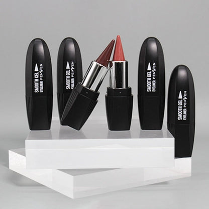 Waterproof Eyeliner Set 6 Colors Smudge-Proof Transfer-Proof Cream Liner Kit - Long-Lasting All-Day Wear for Eyes & Lips, Black Brown Reddish Brown Shades, Daily Party Makeup Gift for Women