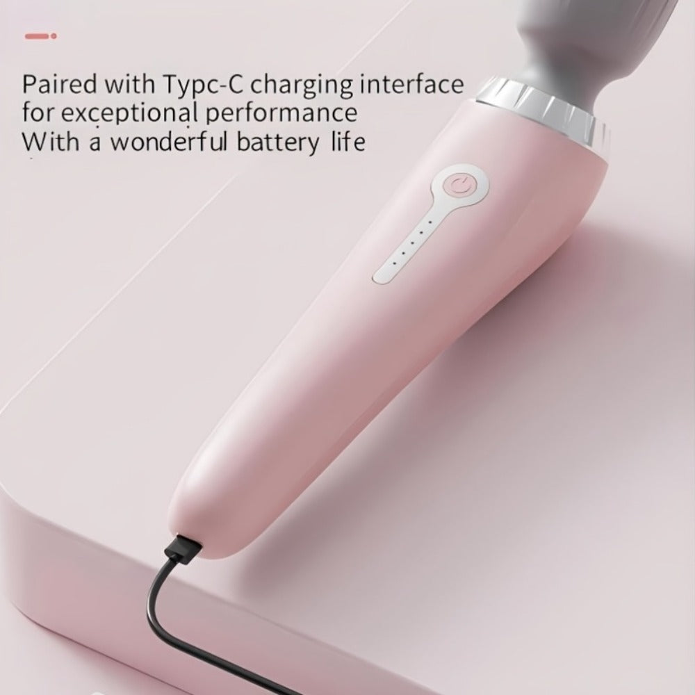 Handheld Massager for Neck Back & Legs – 5-Speed USB Rechargeable Portable Body Massager with Long Battery Life, Compact Design, Perfect Relaxation Gift for Women Men Family