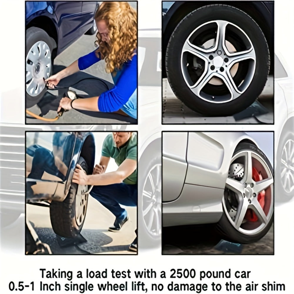Car Air Wedge Pump Bag 3-Pack – Blue Auto Body Restoration Airbag Tool for Door Panel Opening, Lock Picking & Dent Repair | No Battery Required