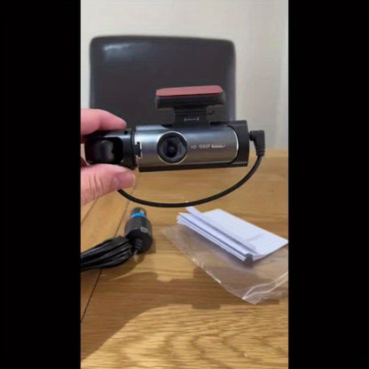 Dual Dash Cam 1080P Front and Inside Car Camera with IR Night Vision, WiFi, Loop Recording, Wide Angle DVR – Optional 2" / 3.16" Screen, No Card / 32GB / 64GB Memory Card