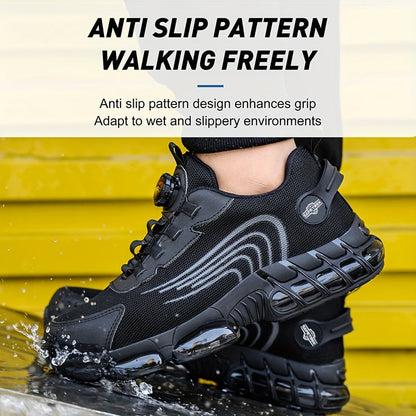 Men's Work & Safety Shoes - Puncture Resistant & Lightweight Design