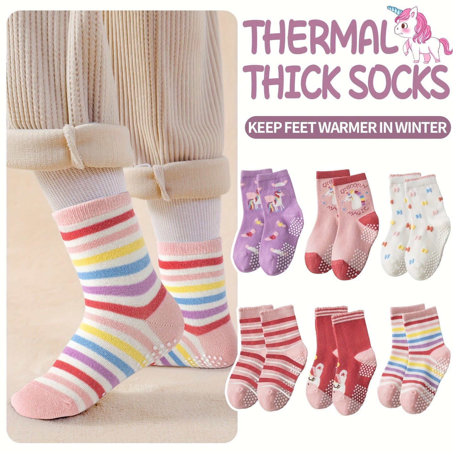 Kids' Colorblock Baby & Kids Socks - 12-Pair Pack